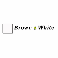 Brown & White